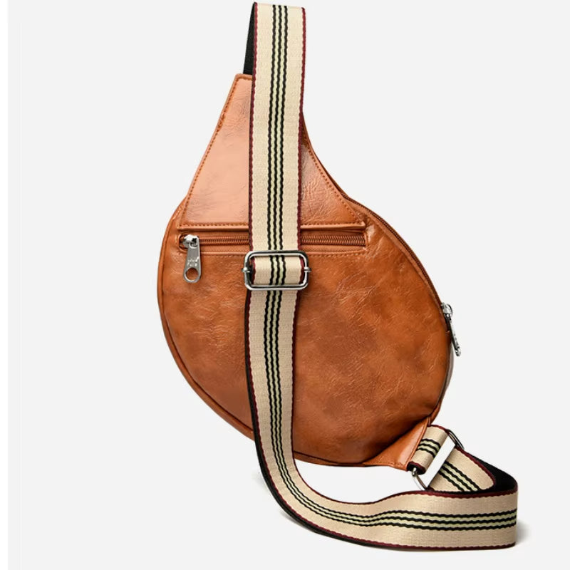 AURA LANE | BOLSO BANDOLERA CON HOJAS BOTÁNICAS