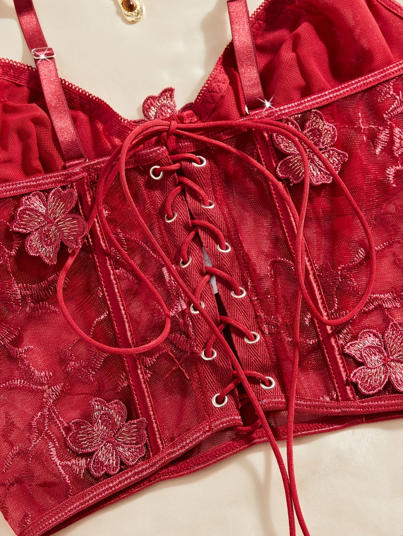 AURA LANE | CONJUNTO DE LENCERÍA MUJER SEXY ELEGANCIA