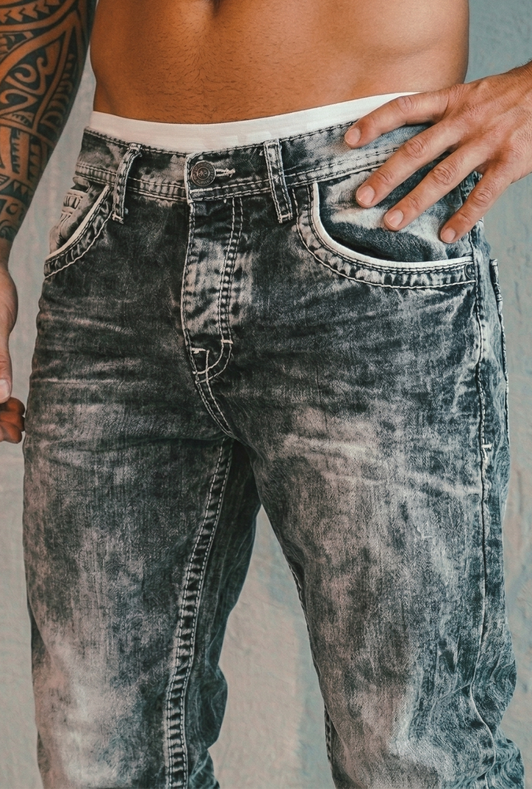 AURA LANE | JEANS HOMBRE ELÁSTICOS CASUALES PRIMAVERA HOMBRE