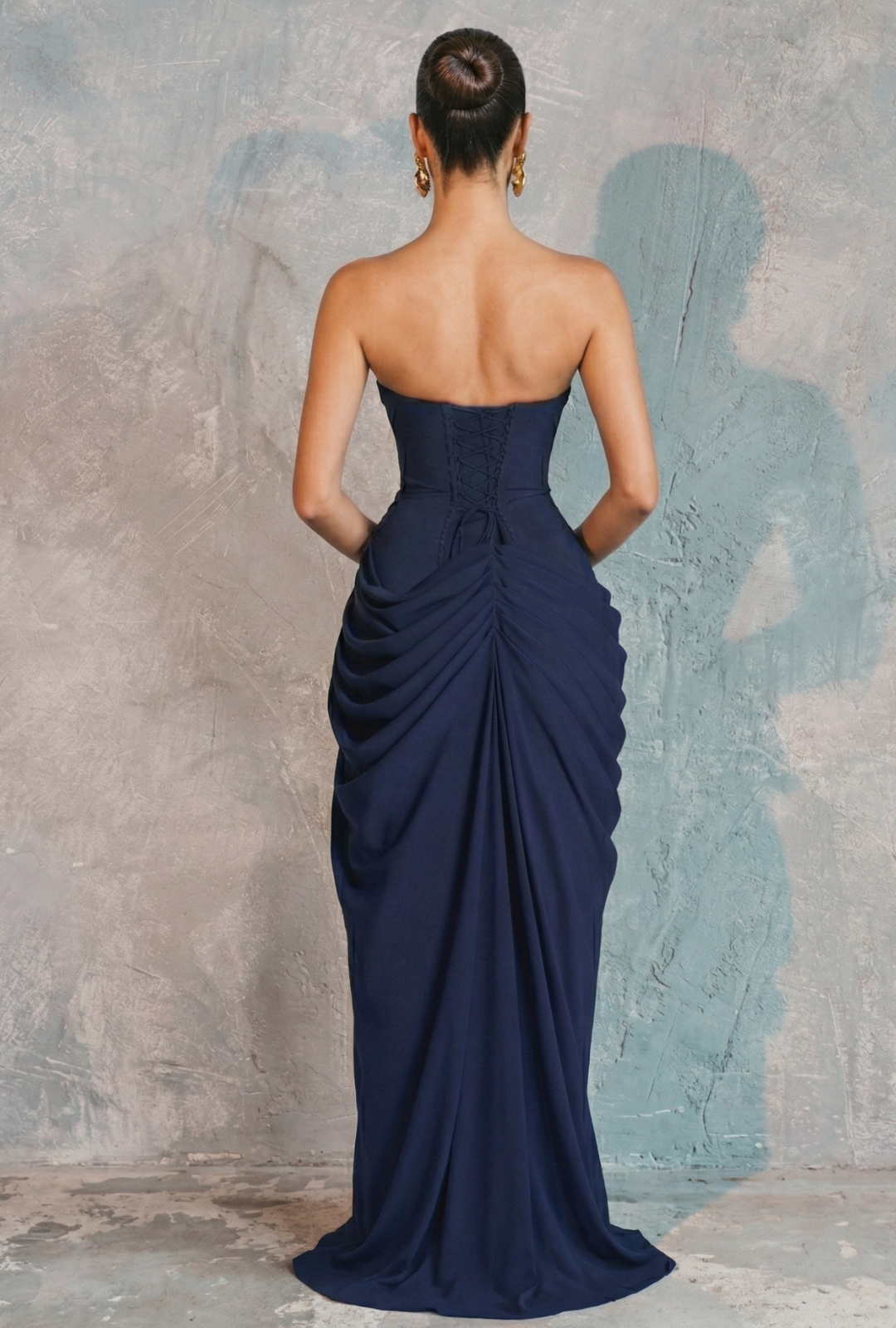AURA LANE | VESTIDO  ELEGANTE ESCULTURAL EDICIÓN PRIMAVERA