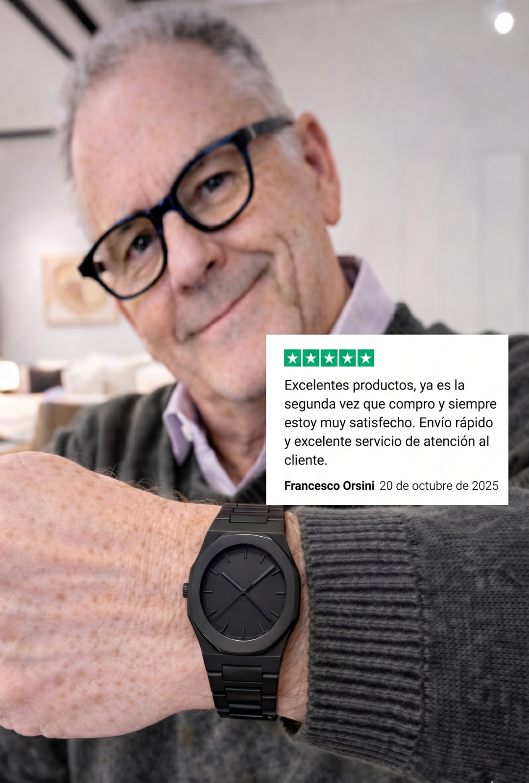 AURA LANE | RELOJ ELEGANTE Y PRECISO HOMBRE EDICIÓN POLLET