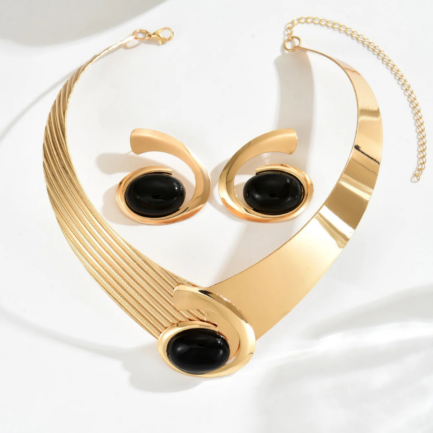 AURA LANE JOYERÍA | CONJUNTO DE COLLAR Y PENDIENTES MUJER