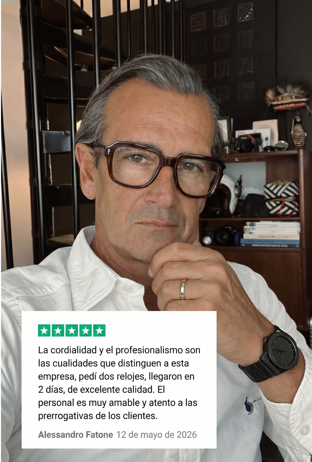 AURA LANE | RELOJ ELEGANTE Y PRECISO HOMBRE EDICIÓN POLLET