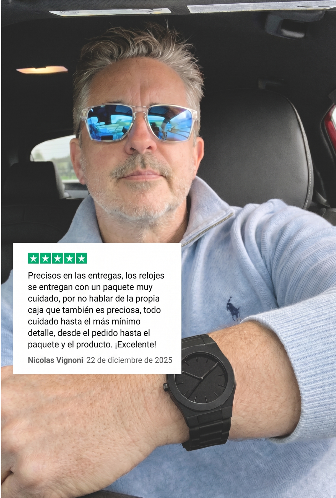 AURA LANE | RELOJ ELEGANTE Y PRECISO HOMBRE EDICIÓN POLLET