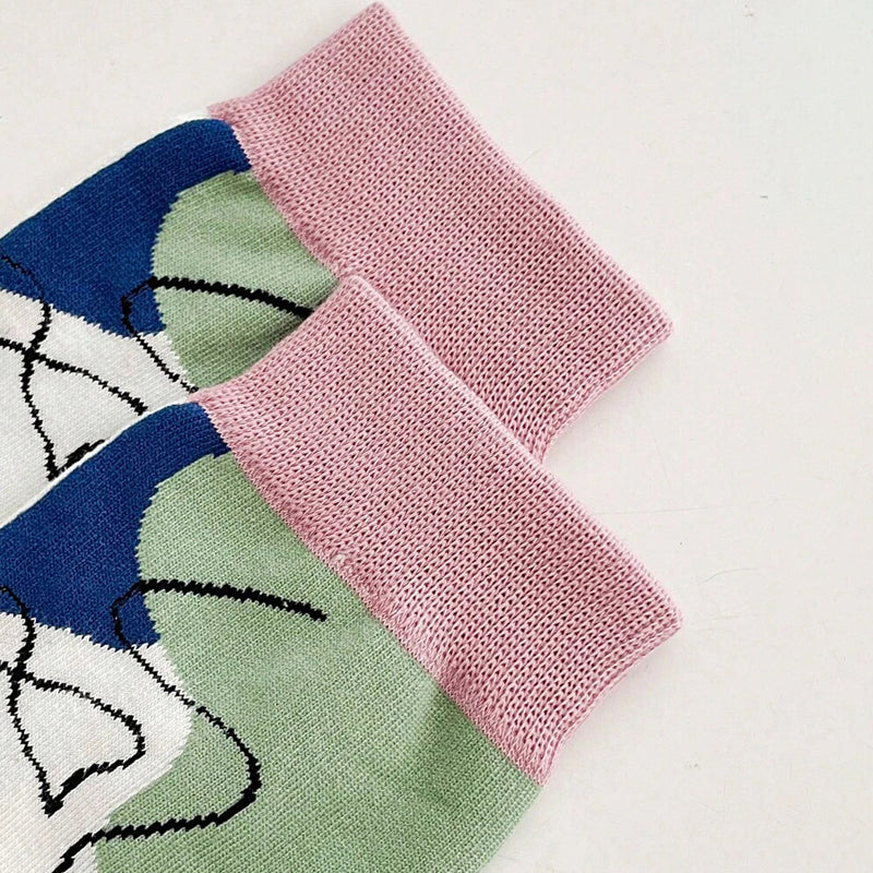 AURA LANE | CALCETINES ABSTRACTOS MUJER