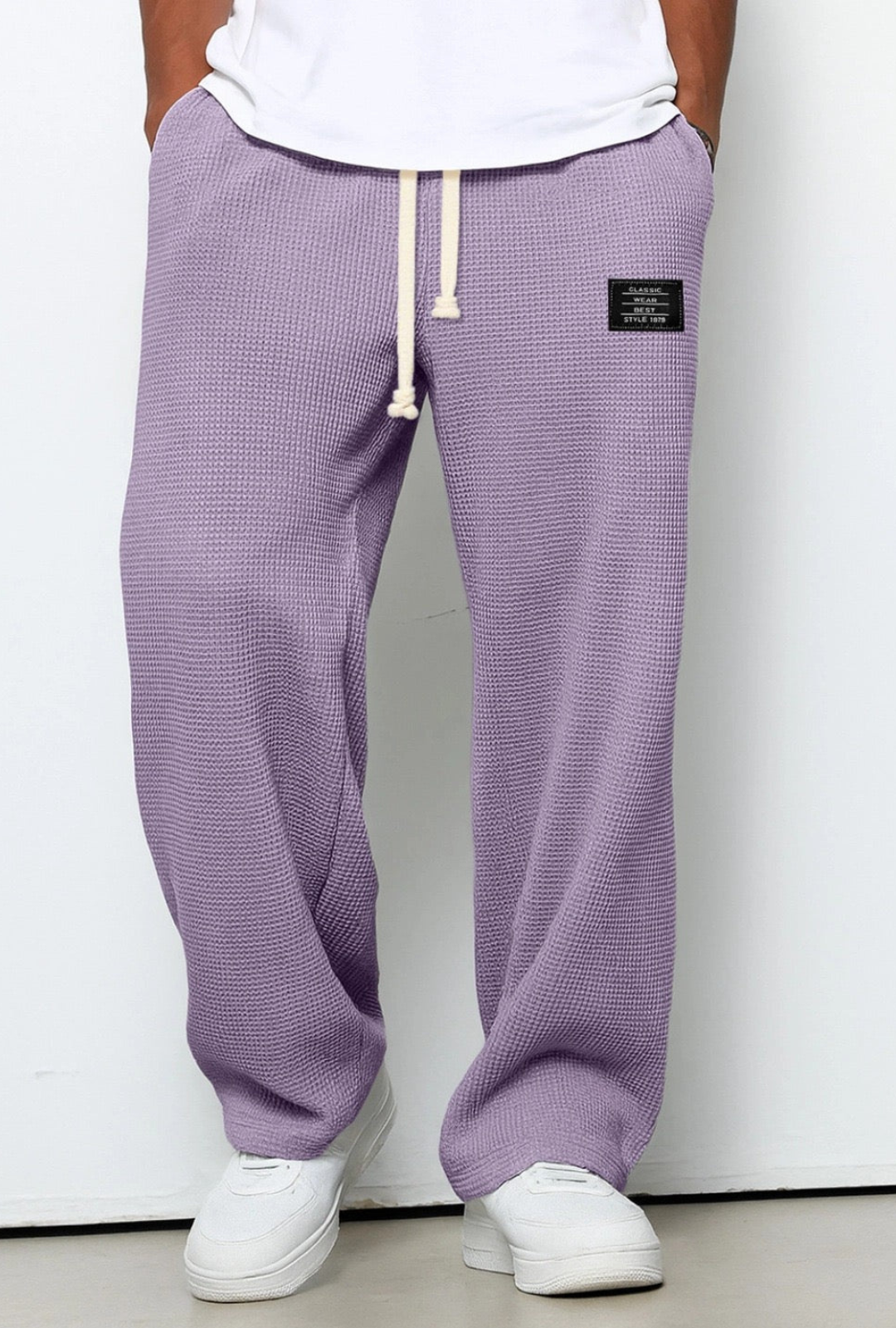 AURA LANE | PANTALONES DE CORTE CÓMODO PARA HOMBRE