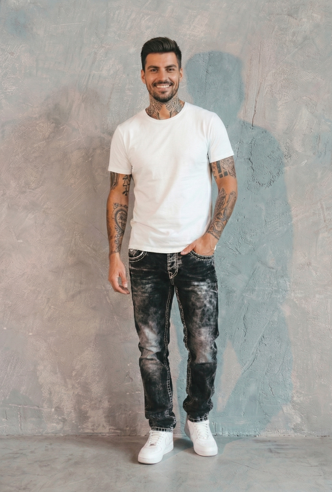 AURA LANE | JEANS HOMBRE ELÁSTICOS CASUALES PRIMAVERA HOMBRE