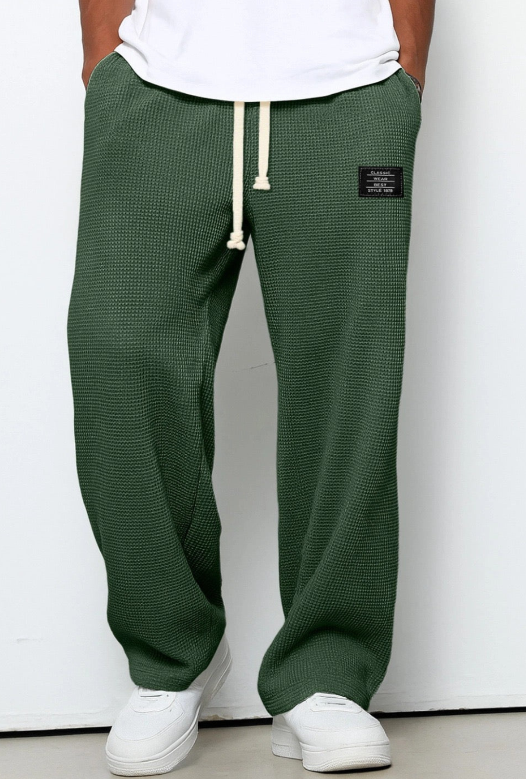 AURA LANE | PANTALONES DE CORTE CÓMODO PARA HOMBRE