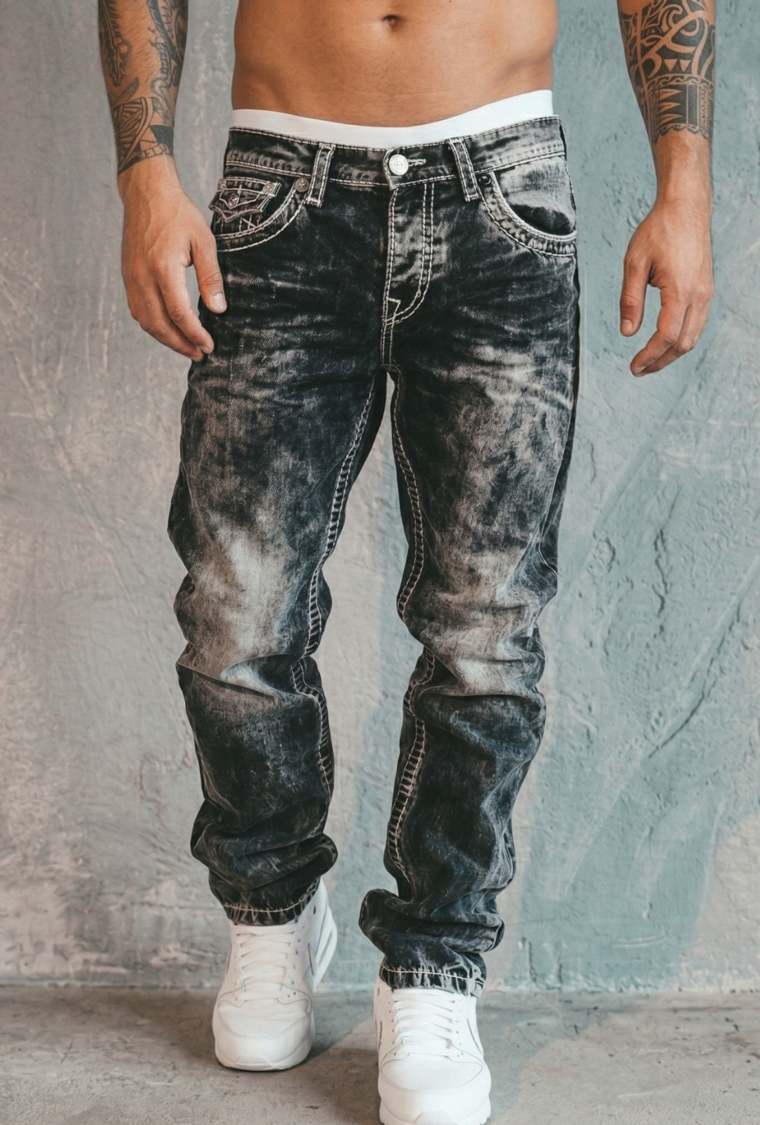 AURA LANE | JEANS HOMBRE ELÁSTICOS CASUALES PRIMAVERA HOMBRE