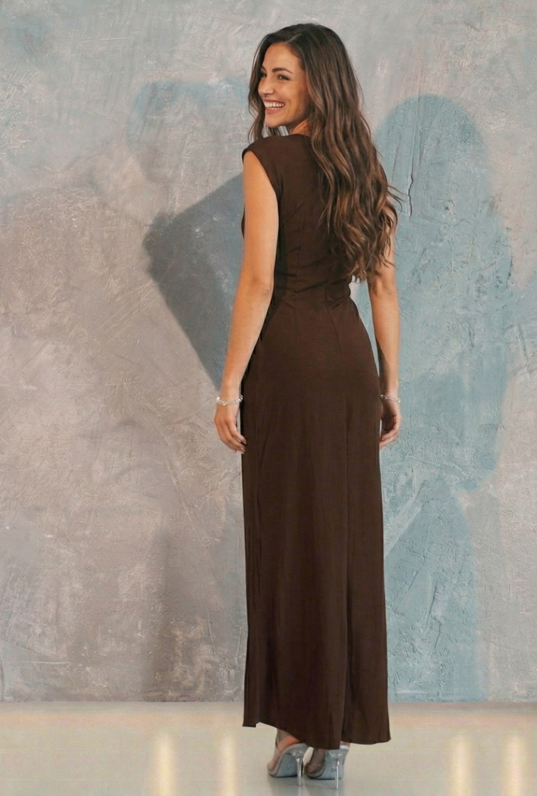 AURA LANE | VESTIDO ELEGANTE Y FINO VICTORIA ZAZA EDICIÓN PRIMAVERA MUJER