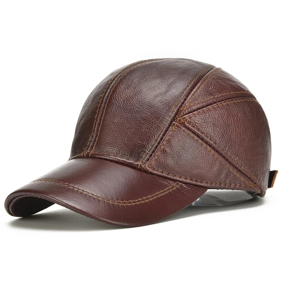 AURA LANE | GORRA DE CUERO CASUAL UNISEX