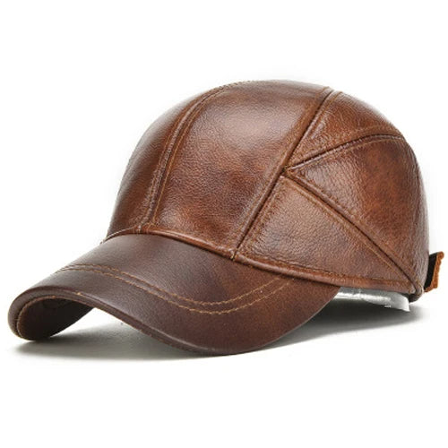 AURA LANE | GORRA DE CUERO CASUAL UNISEX