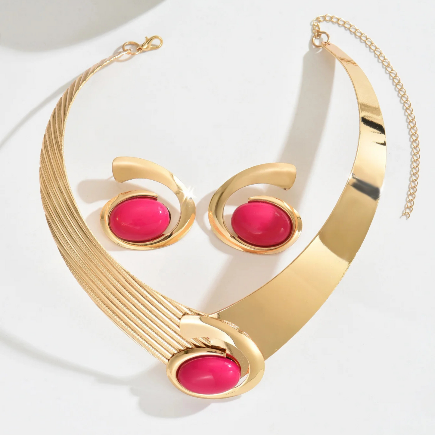 AURA LANE JOYERÍA | CONJUNTO DE COLLAR Y PENDIENTES MUJER