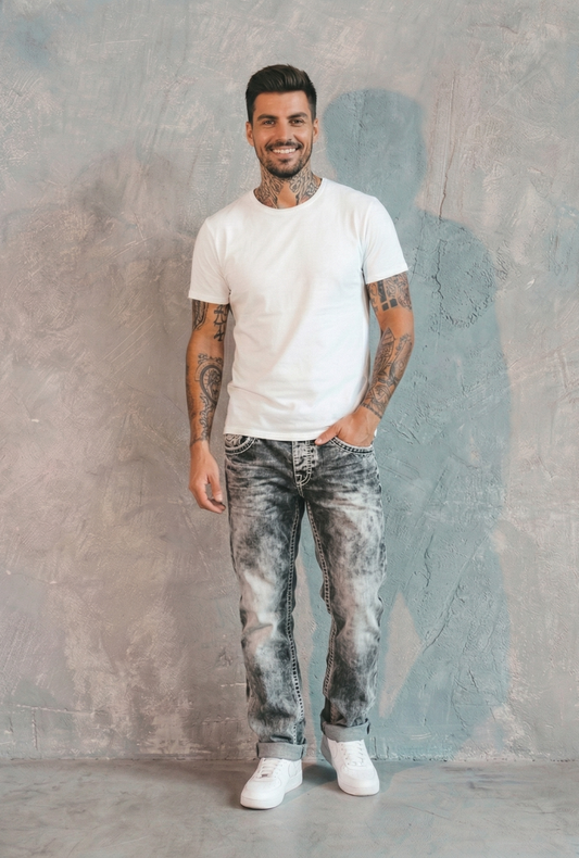 AURA LANE | JEANS HOMBRE ELÁSTICOS CASUALES PRIMAVERA HOMBRE