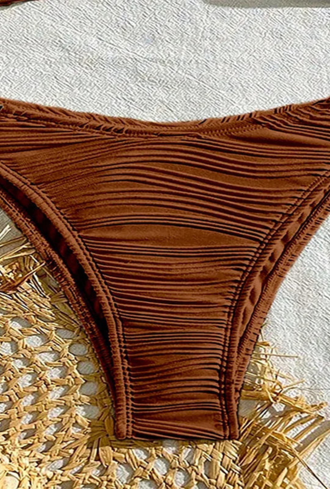 AURA LANE | CONJUNTO DE BIKINI AMADERADO