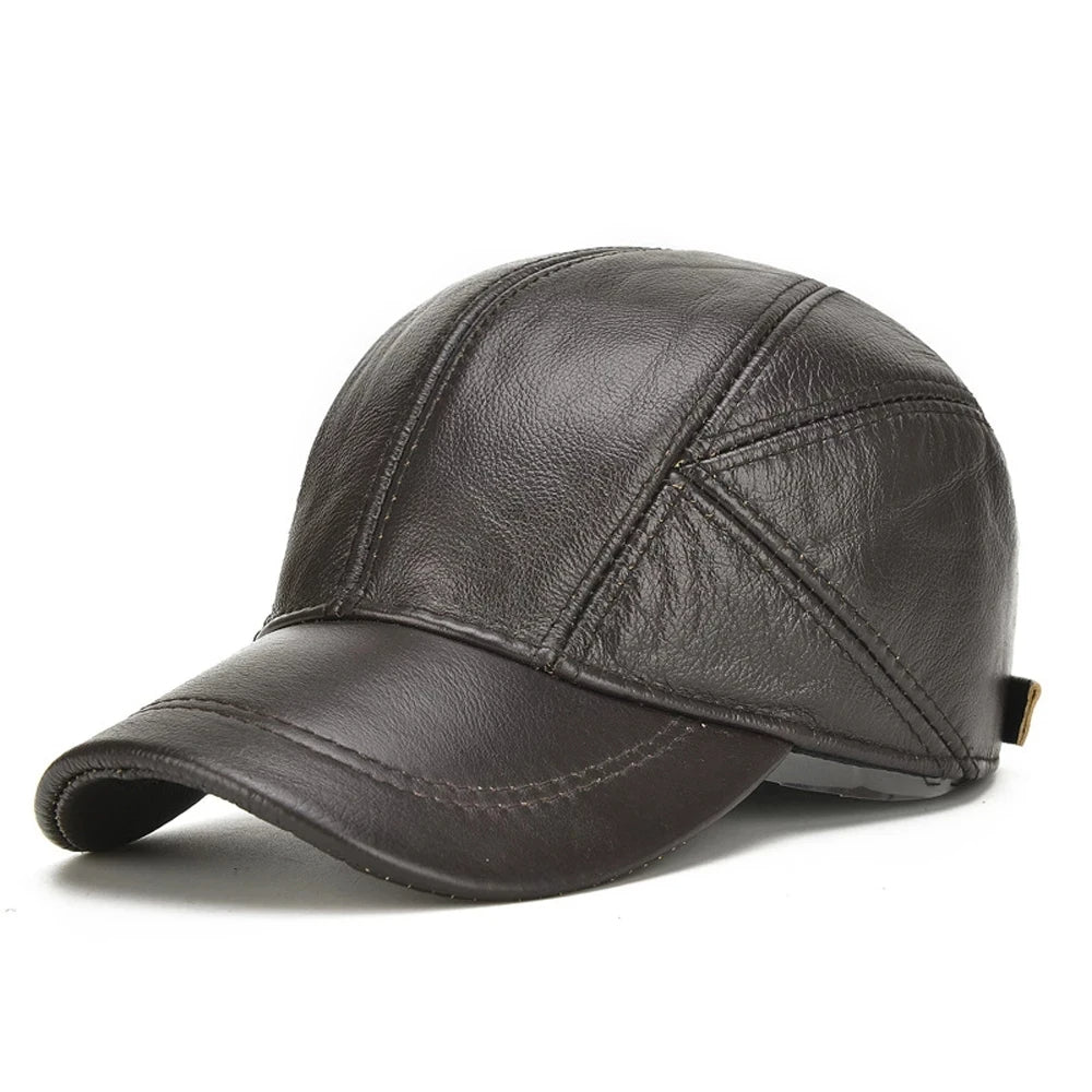 AURA LANE | GORRA DE CUERO CASUAL UNISEX