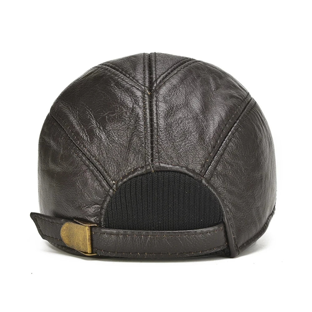 AURA LANE | GORRA DE CUERO CASUAL UNISEX