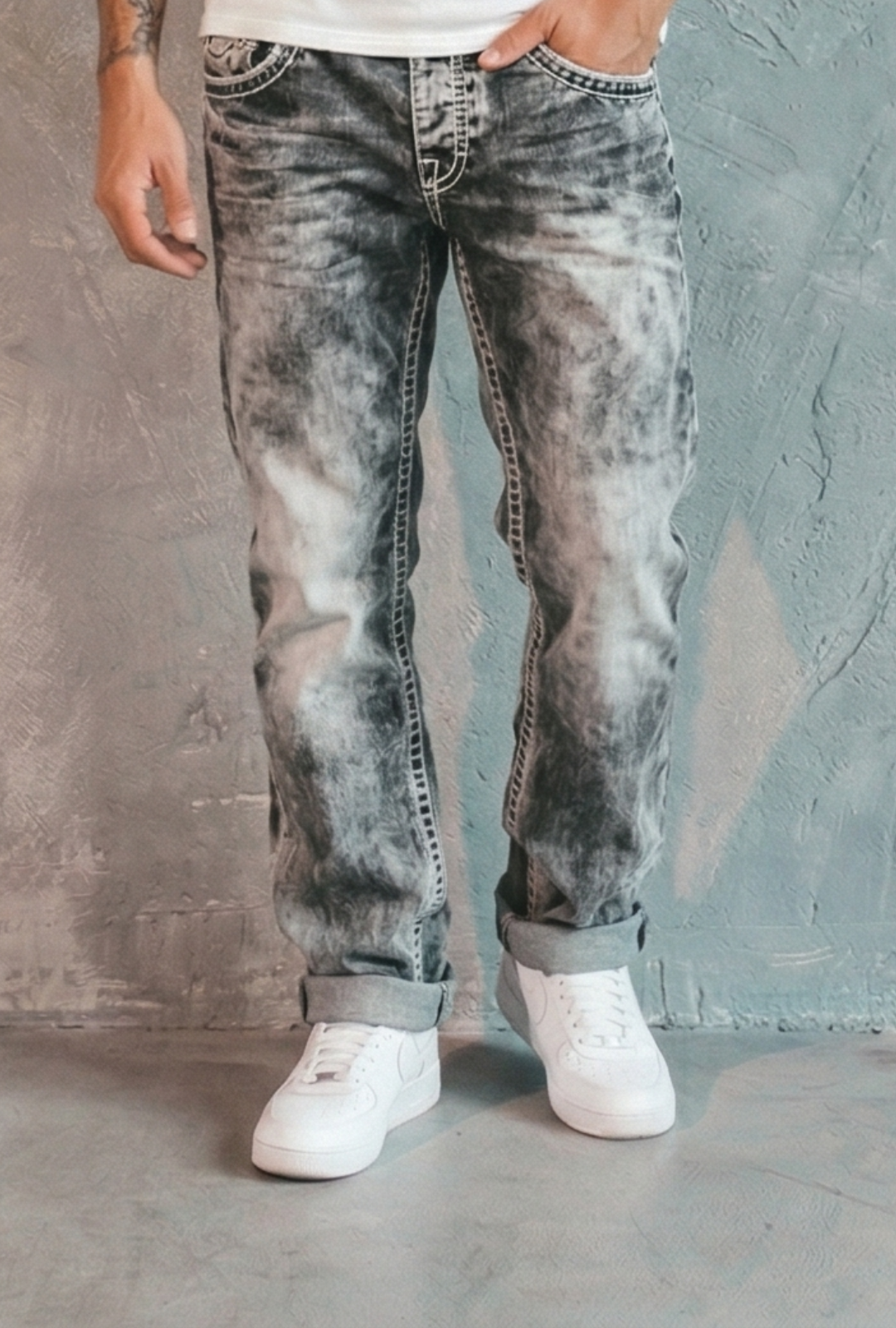 AURA LANE | JEANS HOMBRE ELÁSTICOS CASUALES PRIMAVERA HOMBRE