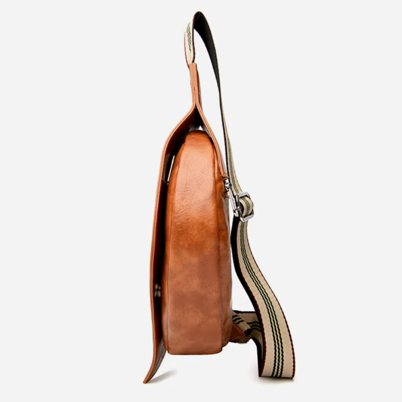 AURA LANE | BOLSO BANDOLERA CON HOJAS BOTÁNICAS