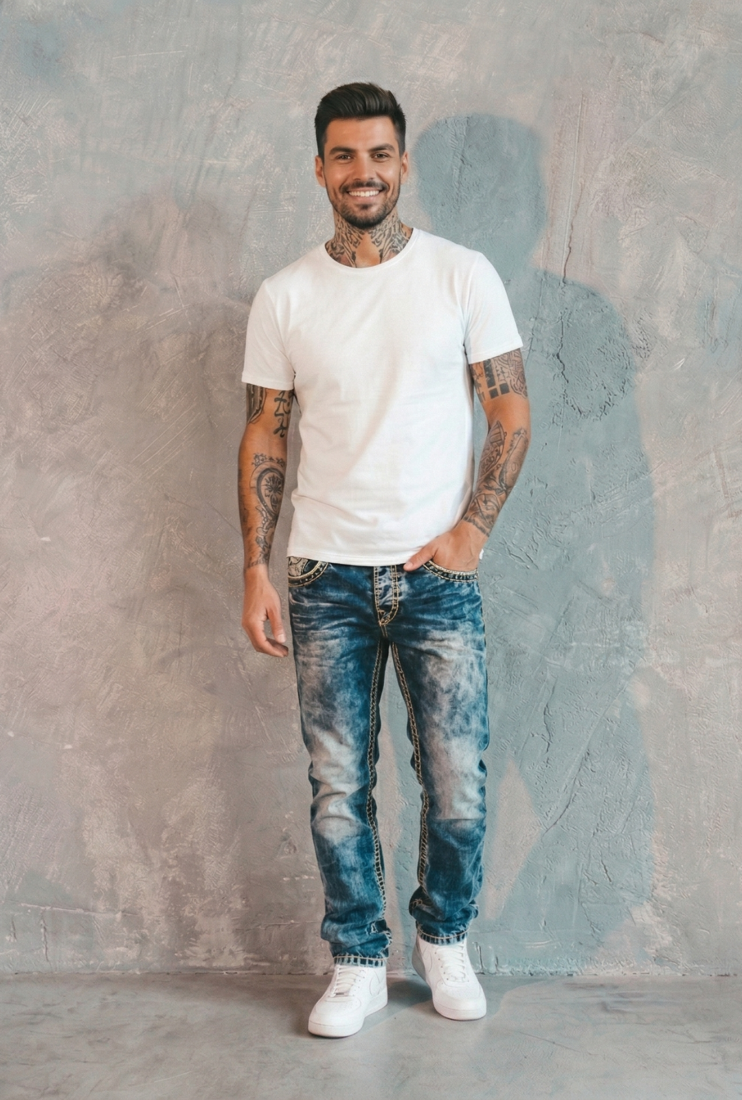 AURA LANE | JEANS HOMBRE ELÁSTICOS CASUALES PRIMAVERA HOMBRE