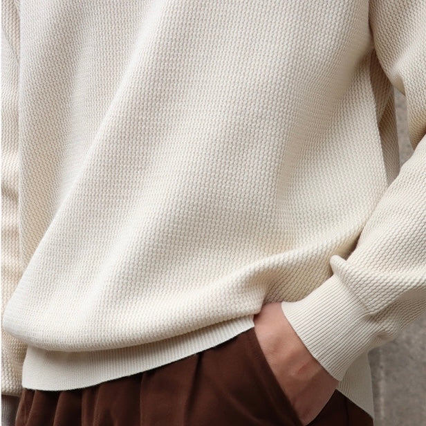 AURA LANE | POLO CON CUELLO EN PICO HOMBRE