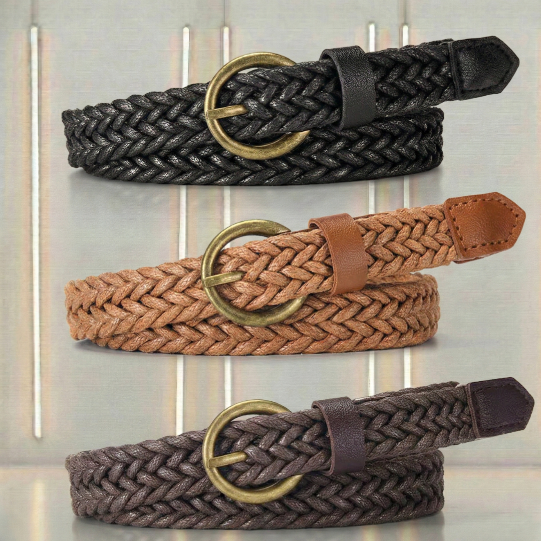 AURA LANE | CINTURÓN DE CUERDA TRENZADA