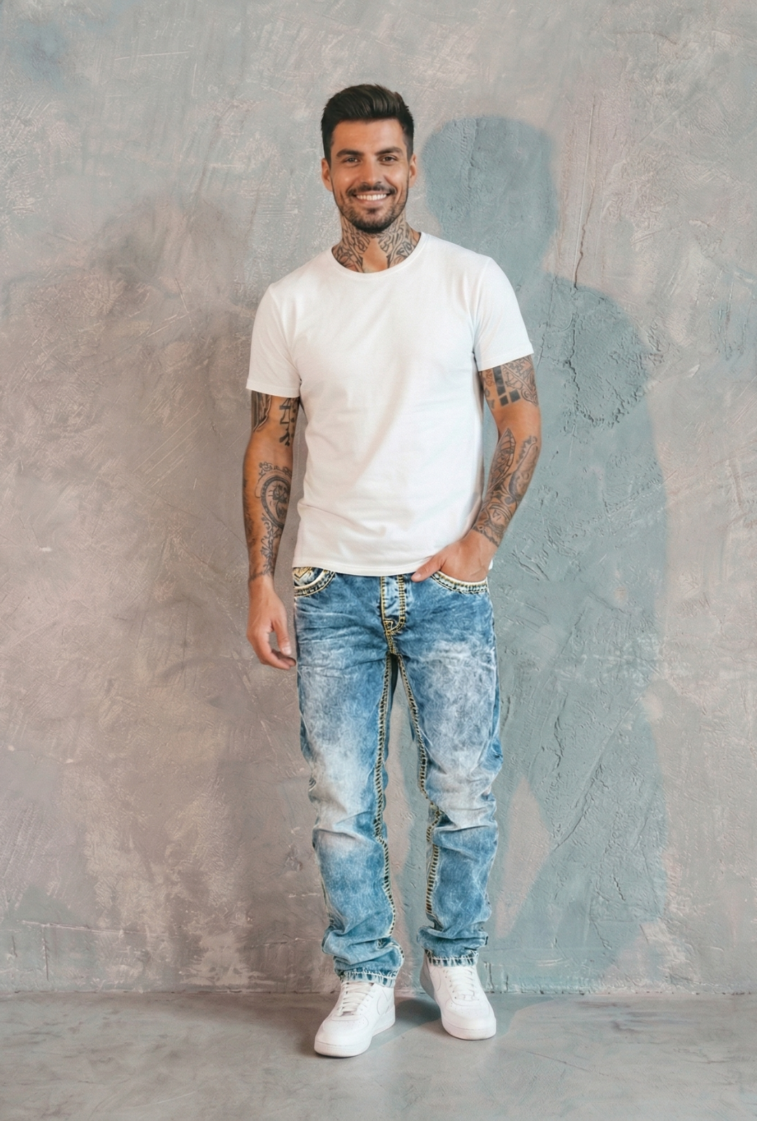 AURA LANE | JEANS HOMBRE ELÁSTICOS CASUALES PRIMAVERA HOMBRE
