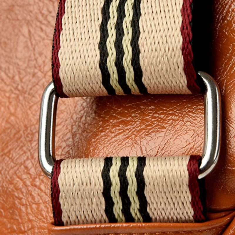 AURA LANE | BOLSO BANDOLERA CON HOJAS BOTÁNICAS