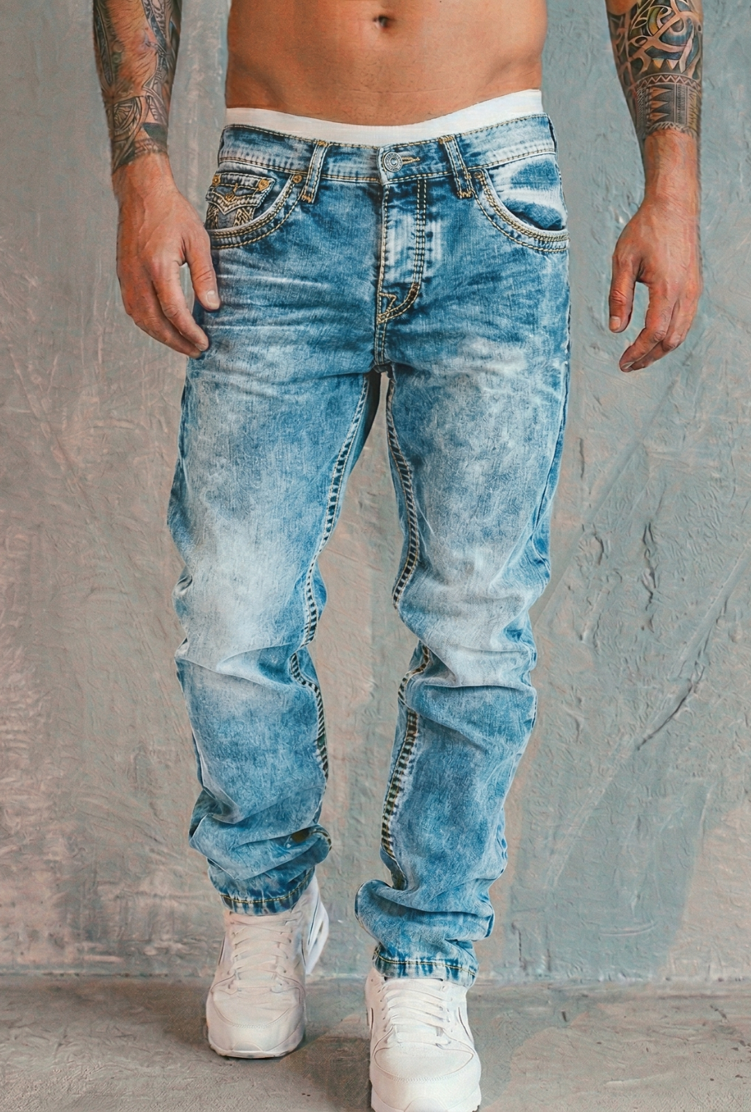 AURA LANE | JEANS HOMBRE ELÁSTICOS CASUALES PRIMAVERA HOMBRE