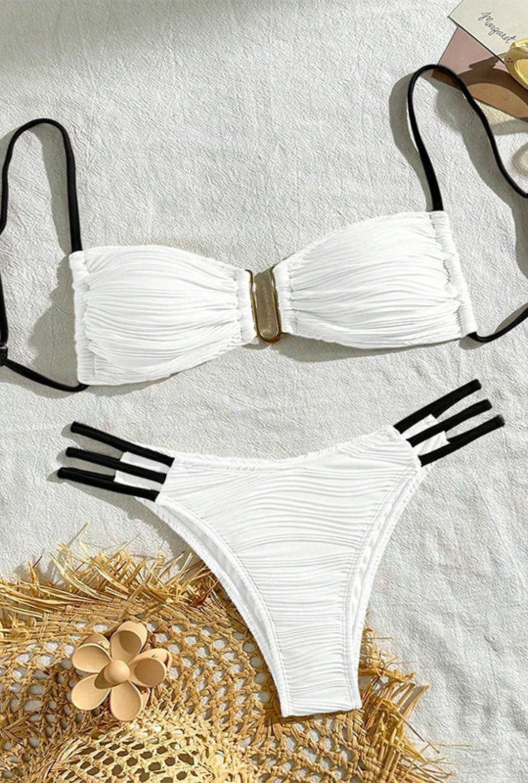 AURA LANE | CONJUNTO DE BIKINI AMADERADO