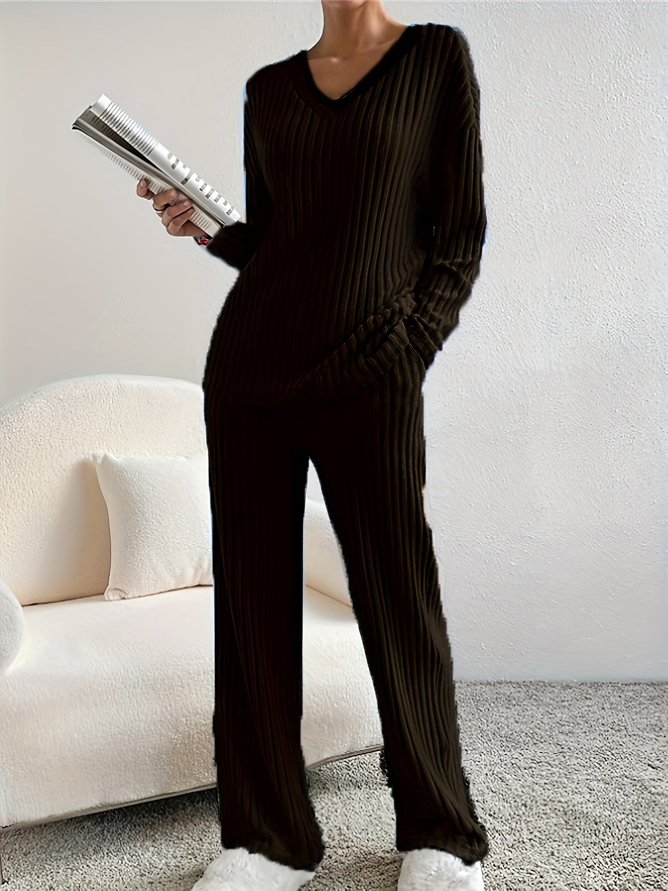 AURA LANE | CONJUNTO DE SALÓN CASUAL MUJER