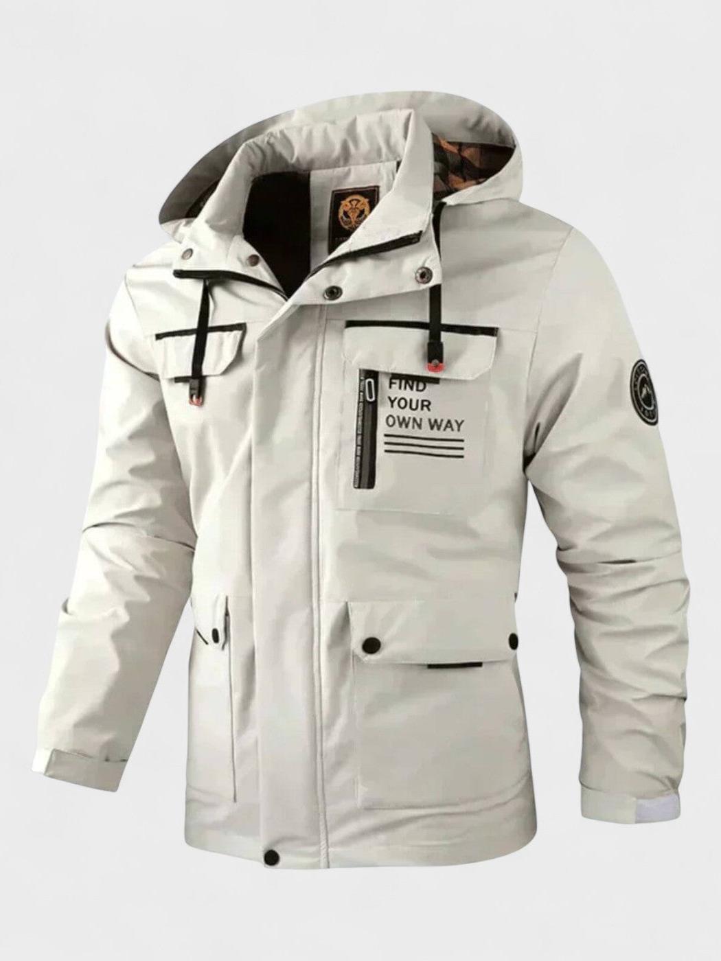 AURA LANE | CHAQUETA DE INVIERNO CON CAPUCHA PARA HOMBRE