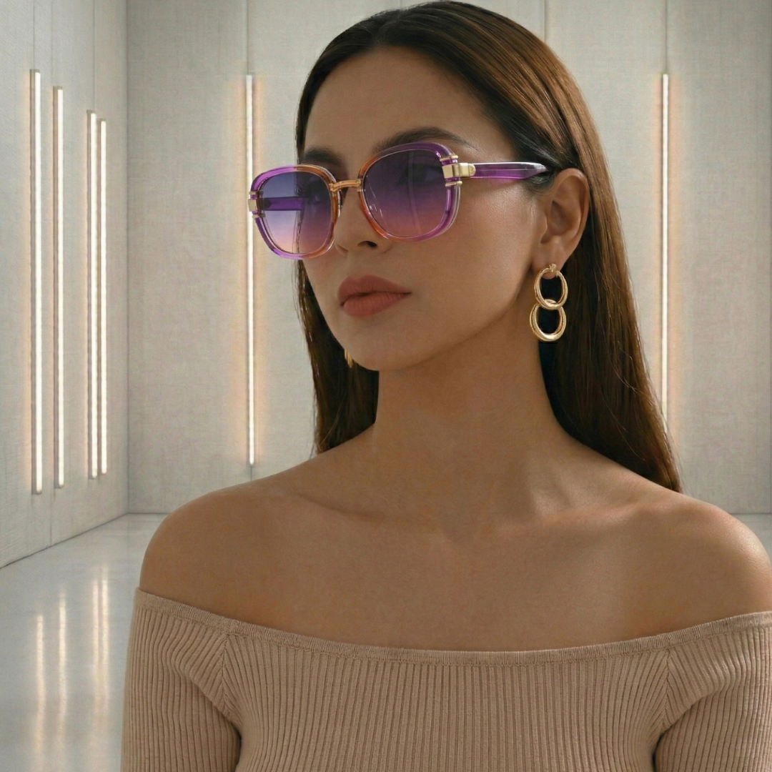 AURA LANE | GAFAS DE SOL ANCHAS MODERNAS