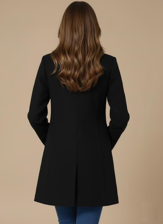 AURA LANE | ELEGANTE ABRIGO DE INVIERNO CLASICO MUJER