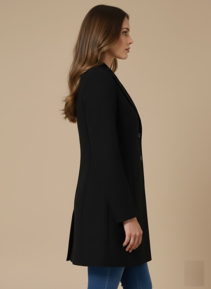 AURA LANE | ELEGANTE ABRIGO DE INVIERNO CLASICO MUJER