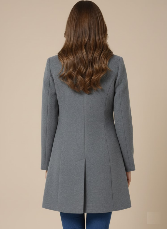 AURA LANE | ELEGANTE ABRIGO DE INVIERNO CLASICO MUJER