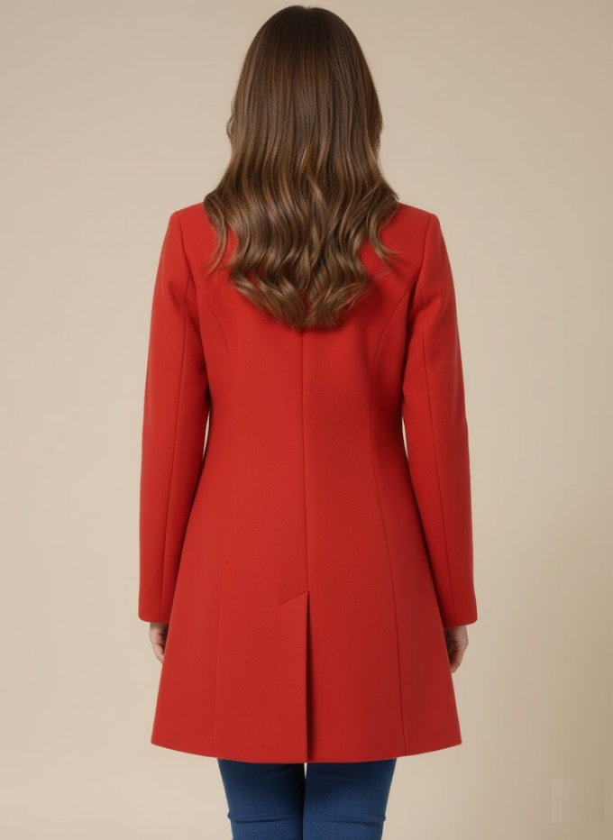 AURA LANE | ELEGANTE ABRIGO DE INVIERNO CLASICO MUJER