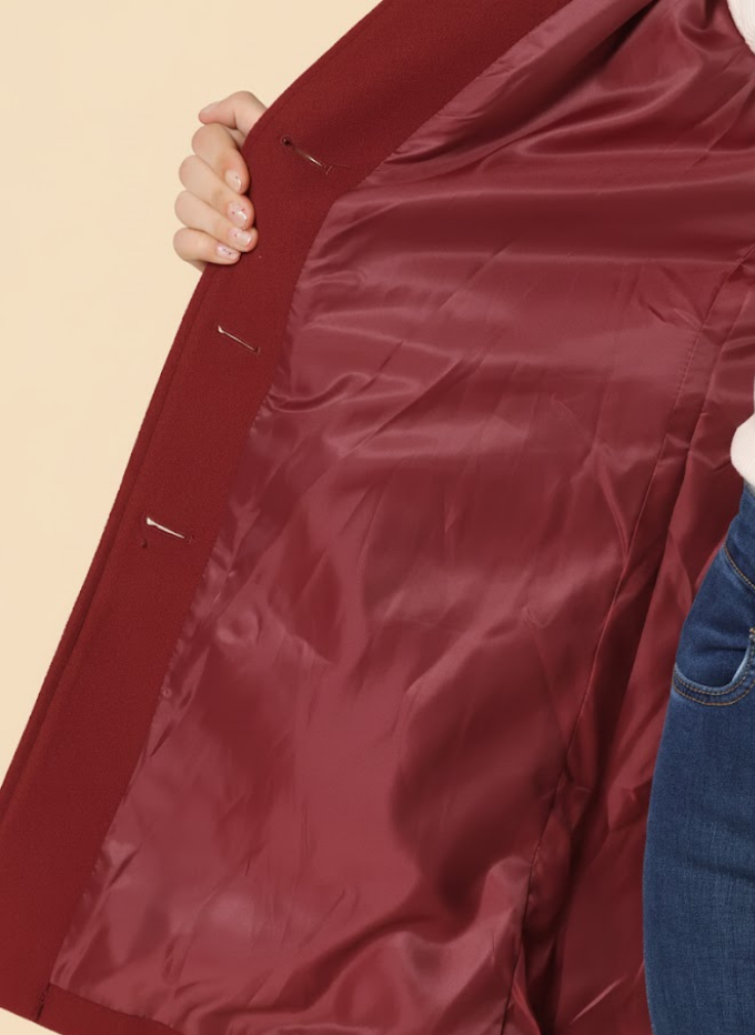 AURA LANE | ELEGANTE ABRIGO DE INVIERNO CLASICO MUJER