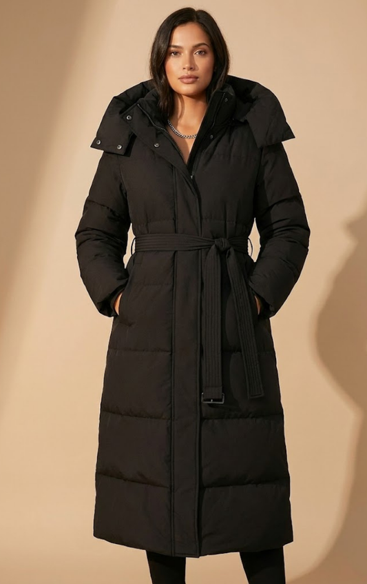 AURA LANE | CHAQUETA DE ABRIGO ACOLCHADA DE MUJER