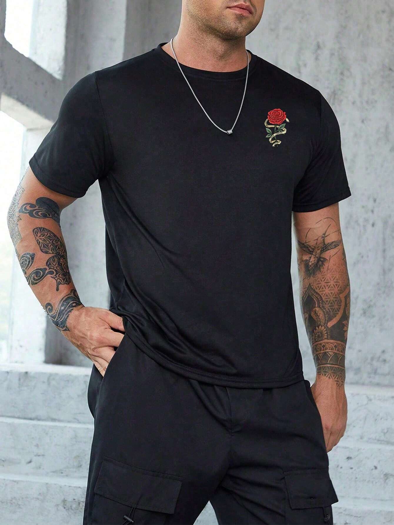 AURA LANE | CAMISETA MANGA CORTA GRÁFICA HOMBRE