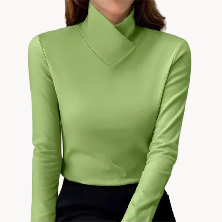 AURA LANE | JERSEY DE CUELLO ALTO EDICIÓN CRUZADA