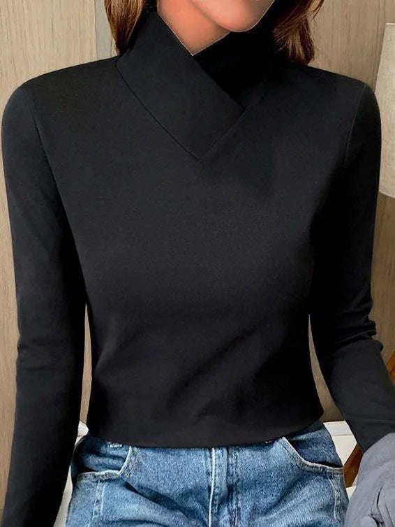 AURA LANE | JERSEY DE CUELLO ALTO EDICIÓN CRUZADA