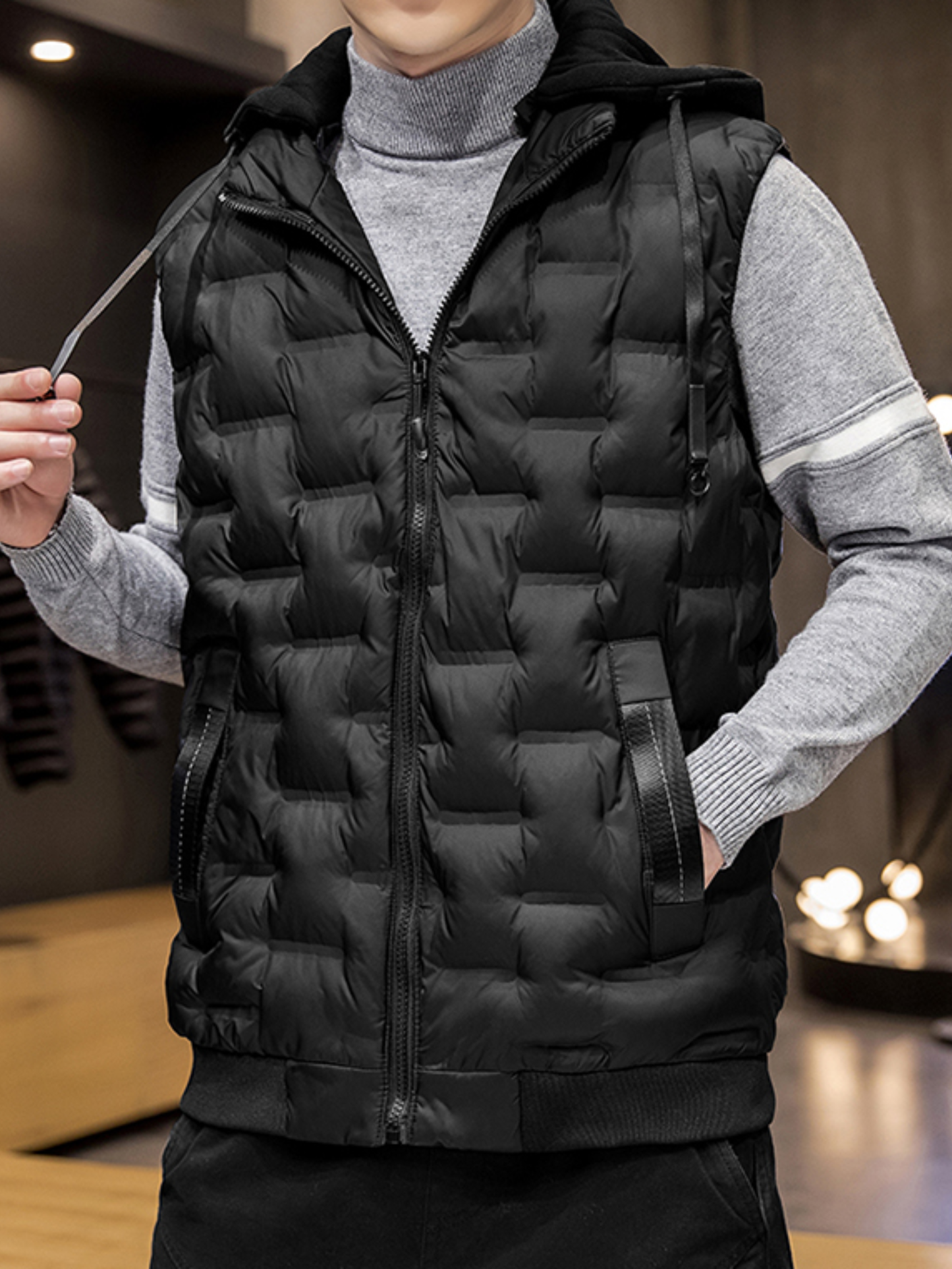 AURA LANE | CHALECO ACOLCHADO CASUAL