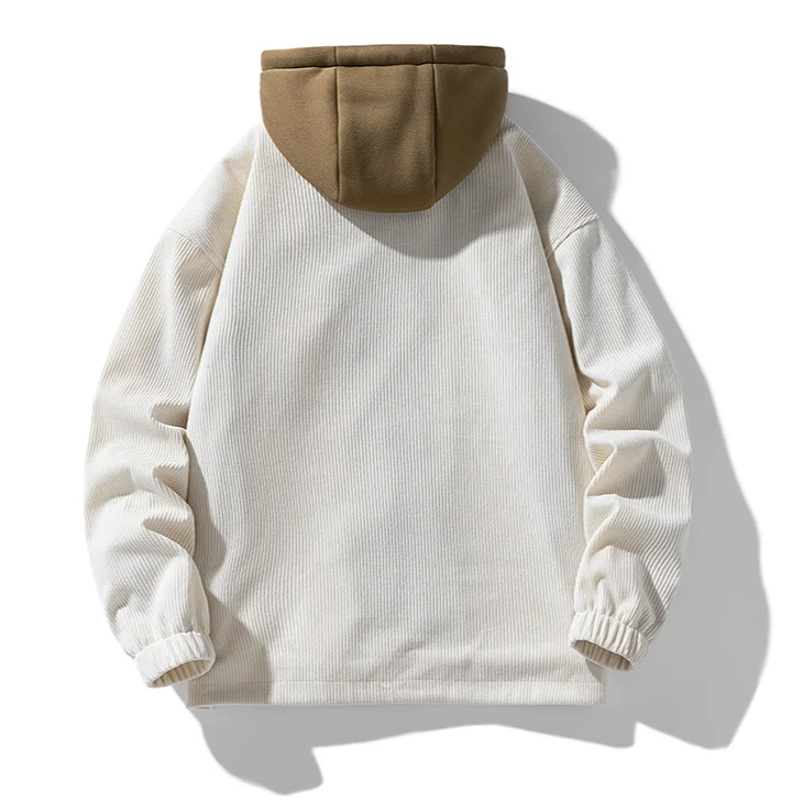 AURA LANE | SUDADERA CON CAPUCHA CON CREMALLERA CASUAL