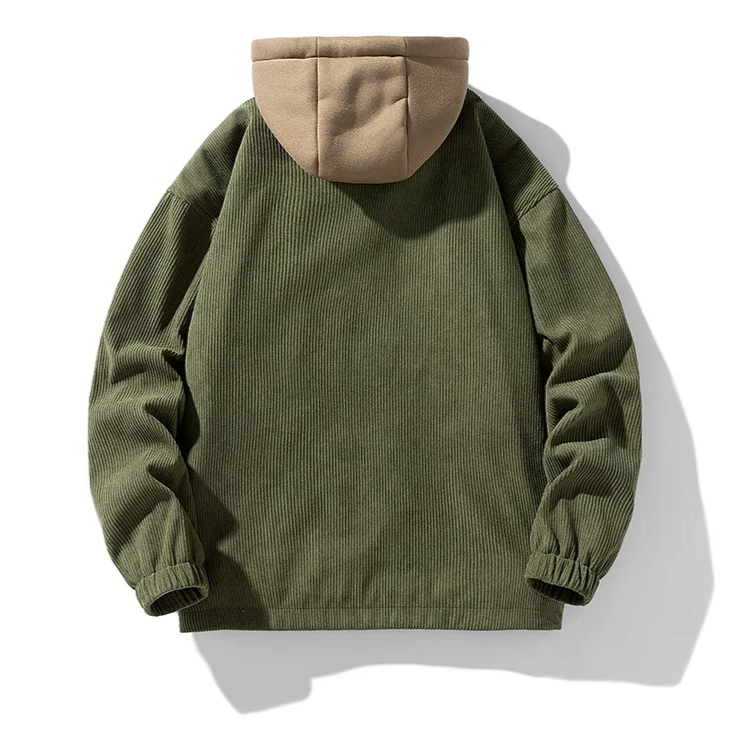 AURA LANE | SUDADERA CON CAPUCHA CON CREMALLERA CASUAL