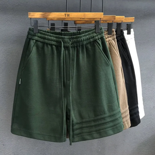 AURA LANE | PANTALÓN CORTO HOMBRE RAYADO