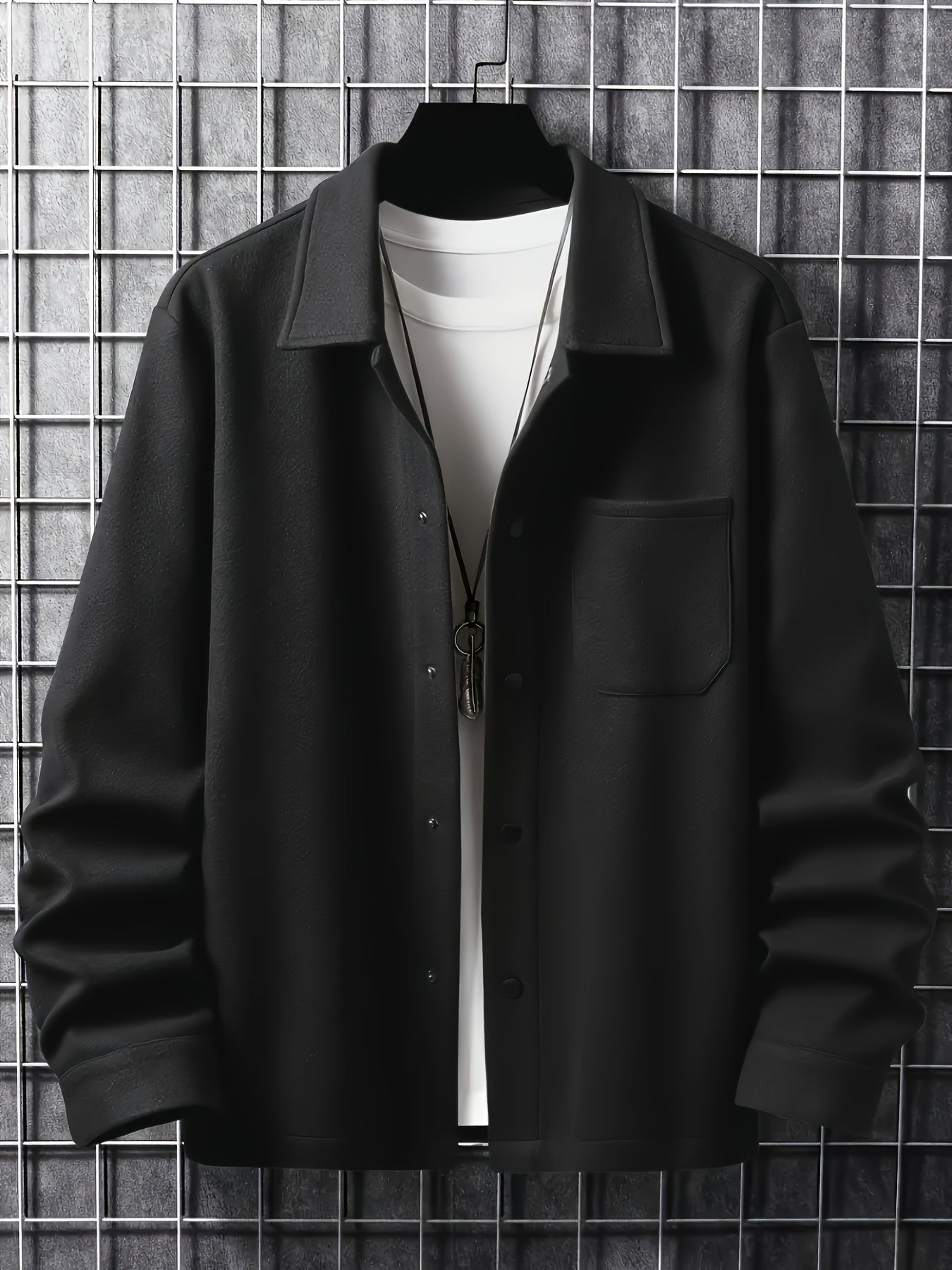 AURA LANE | CHAQUETA DE LANA CON BROCHES