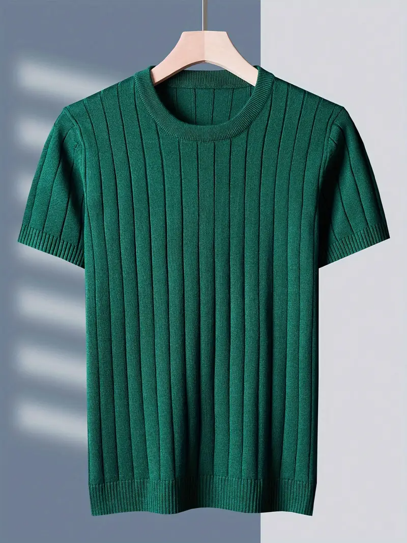 AURA LANE | CAMISETA DE LANA CASUAL HOMBRE