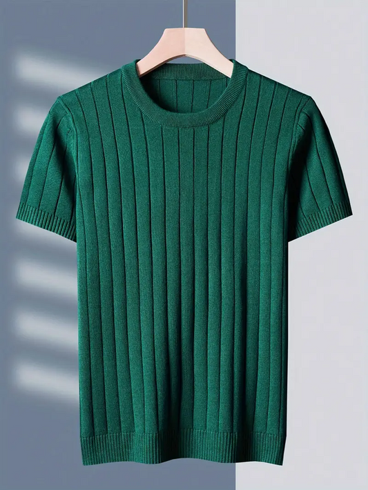 AURA LANE | CAMISETA DE LANA CASUAL HOMBRE