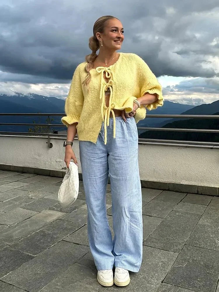 AURA LANE | CHALECO DE PUNTO MUJER